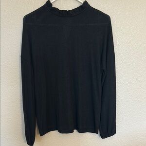 Black Long Sleeve Top